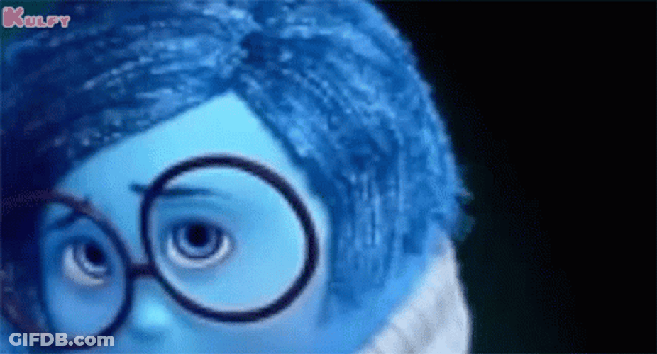 Sadness Walking Away Inside Out GIF