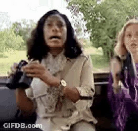 Safari Tourists Searching For Wild Animals GIF