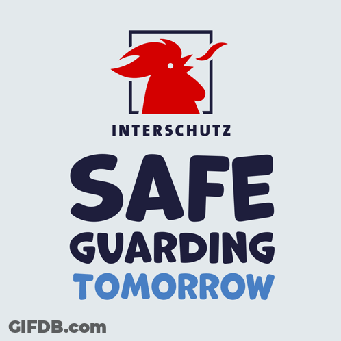 Safe Guarding Tomorrow Sign With Red Rooster GIF