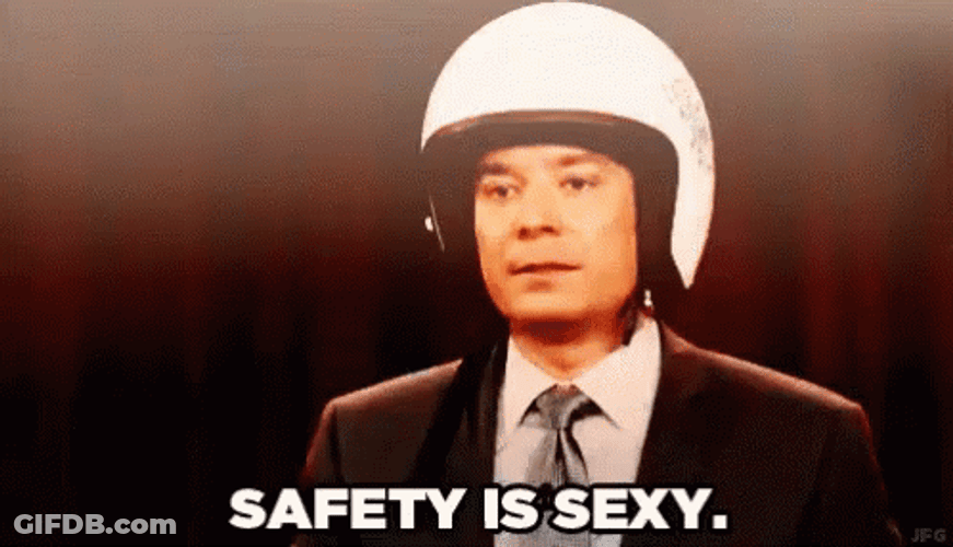 Safe Jimmy Fallon Safety Is Sexy GIF