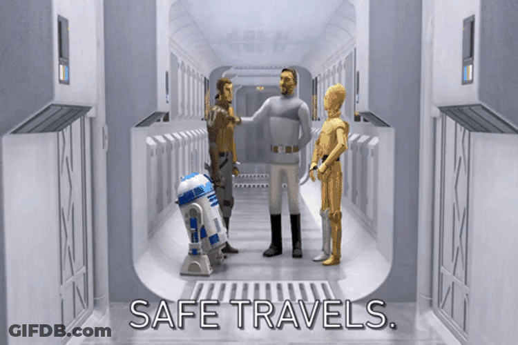 Safe Travels Droids In Distress GIF