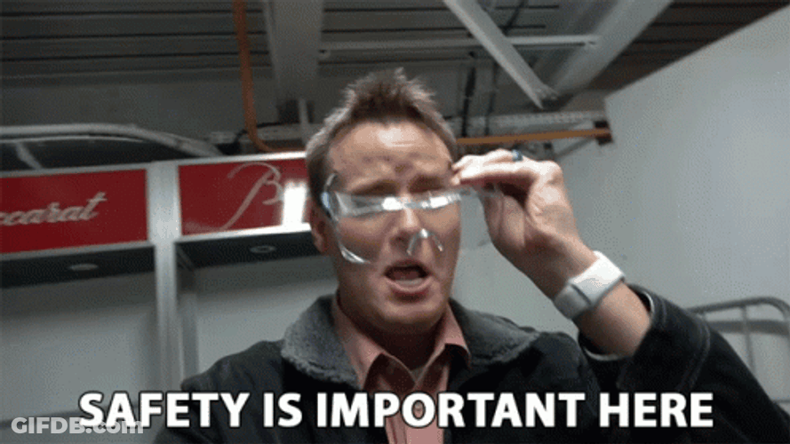 Safety Is Important Here GIF