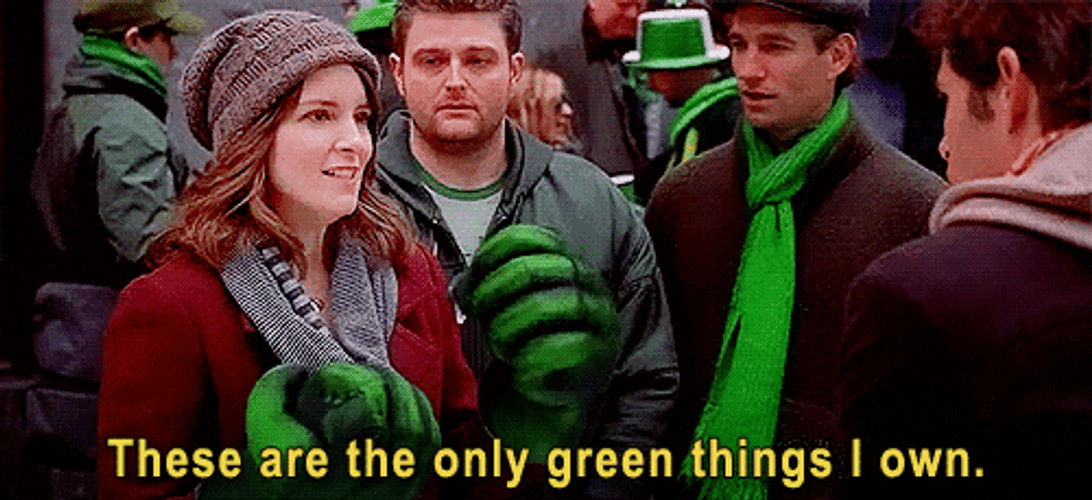 Sage Green Saint Patrick's Day GIF