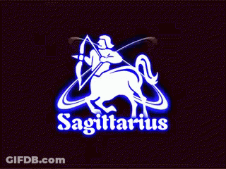 Sagittarius Sign With Archer On Horse GIF