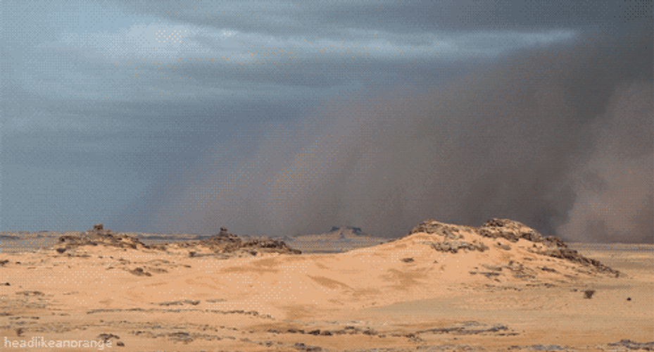 Sahara Desert Sandstorm GIF