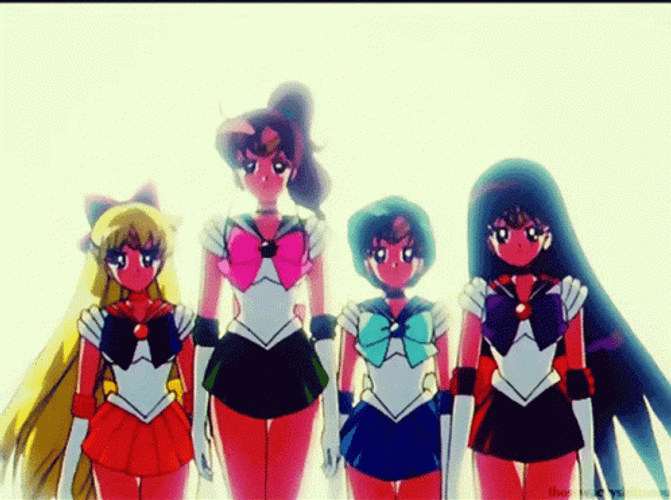 Sailor Jupiter And Her Crew GIF
