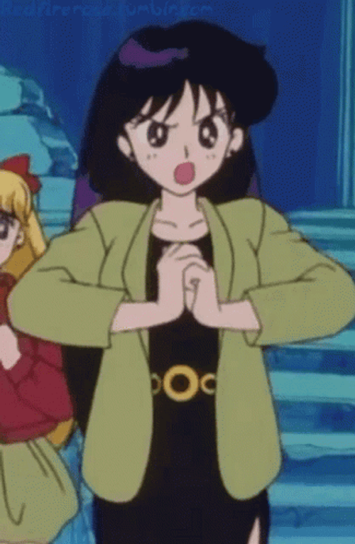 Sailor Mars Rei Hino Angry GIF