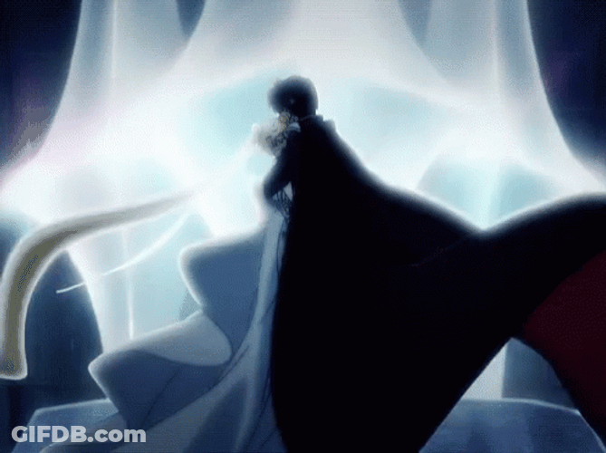 Sailor Moon And Tuxedo Mask Hugging Kiss GIF