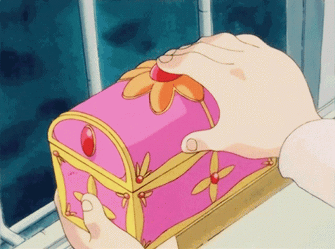 Sailor Moon Jewelry Box GIF