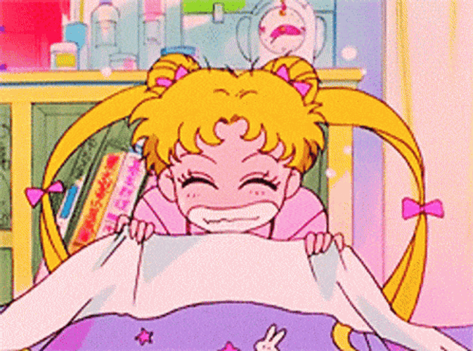 Sailor Moon Shocked Face GIF