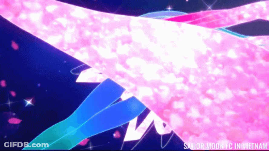 Sailor Moon Transformation Changing Suit GIF