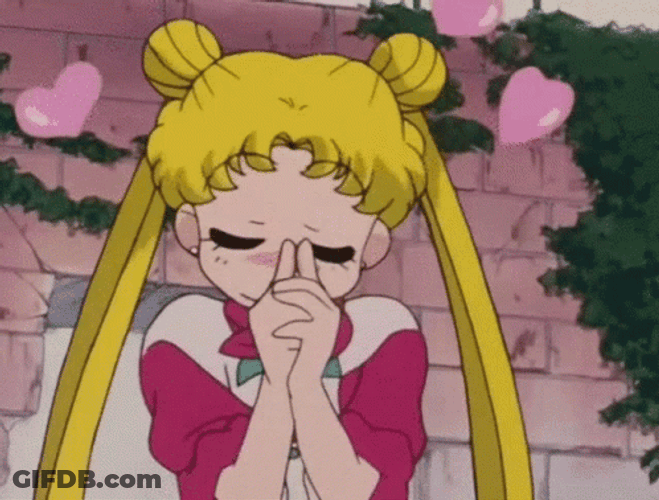 Sailor Moon Usagi Tsukino Flustered GIF