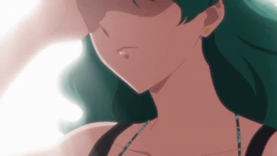 Sailor Neptune In Bright Light GIF