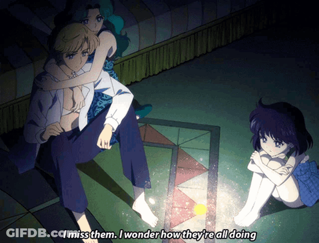 Sailor Saturn Hotaru Tomoe I Miss Them GIF
