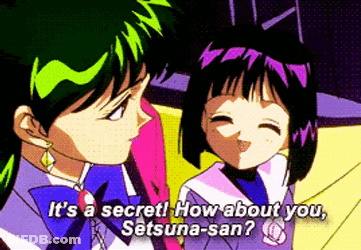 Sailor Saturn Hotaru Tomoe It's A Secret GIF