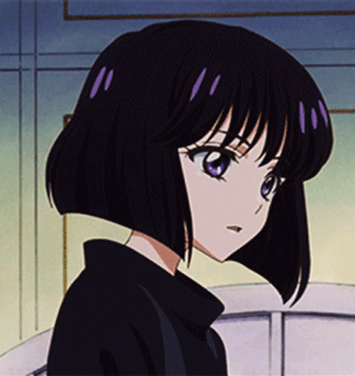 Sailor Saturn Hotaru Tomoe Oh Shock Surprise GIF