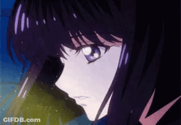 Sailor Saturn Hotaru Tomoe Sad Thinking Calculating GIF