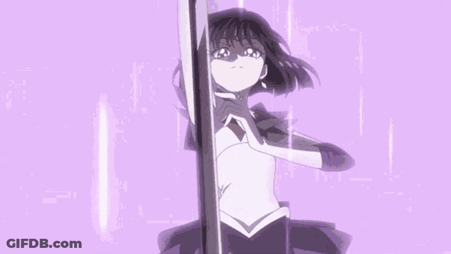 Sailor Saturn Hotaru Tomoe You Abominable Existence Invader GIF