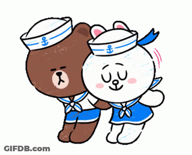 Sailor Sticker Taking A Bow GIF