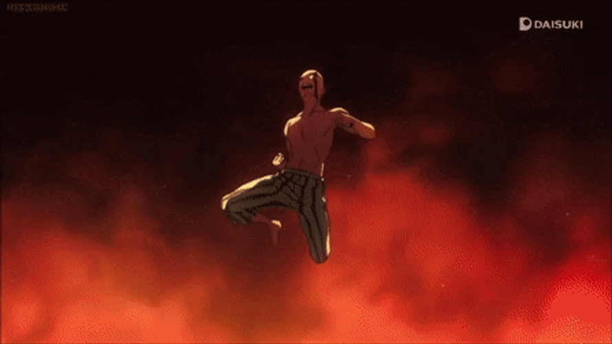 Saitama Intense Powerful Punch GIF