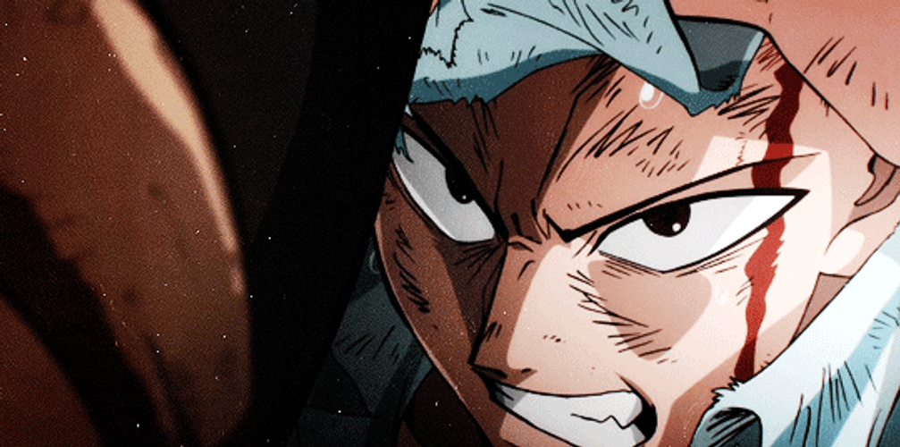 Saitama Staring With Red Eyes GIF