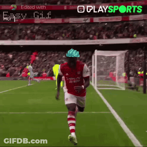 Saka Run And Slide GIF