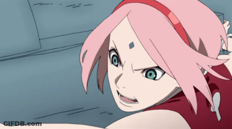 Sakura Haruno Lifting GIF