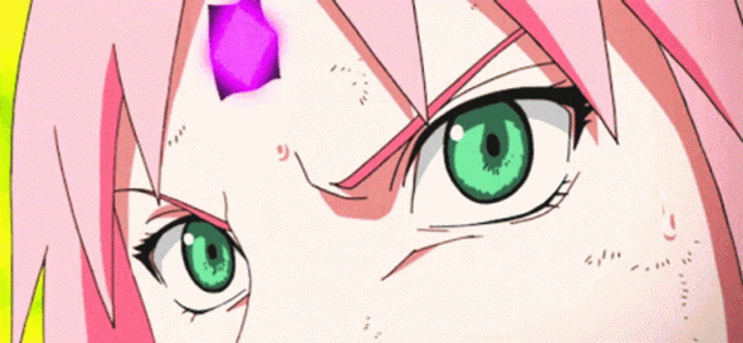 Sakura Haruno Transformation GIF
