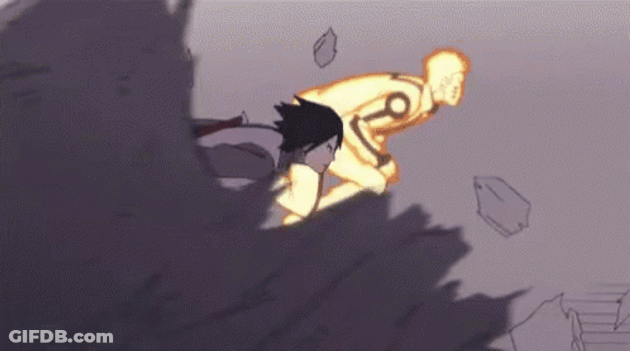 Sakura Sasuke And Naruto Running Racing GIF