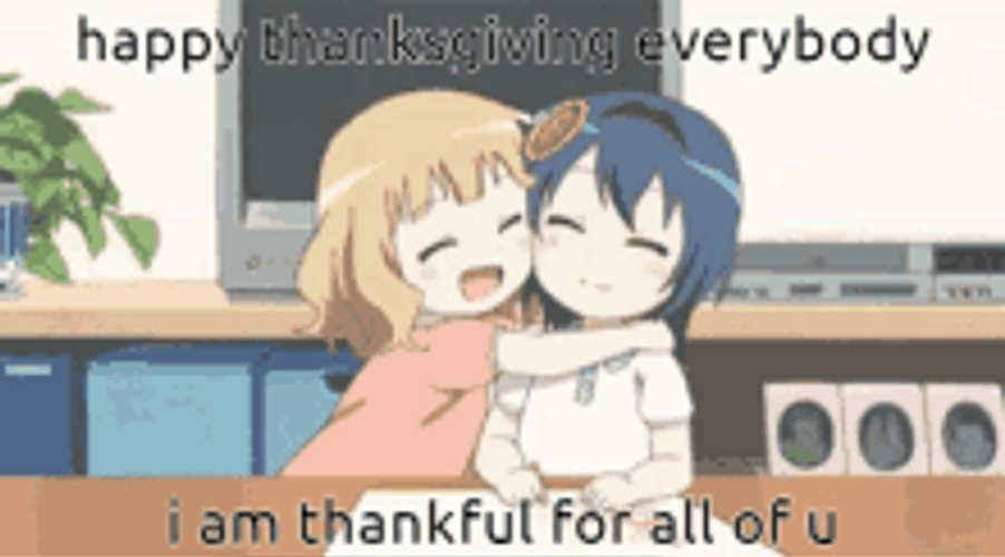 Sakurako Omuro Thank You Anime Happy Hug GIF