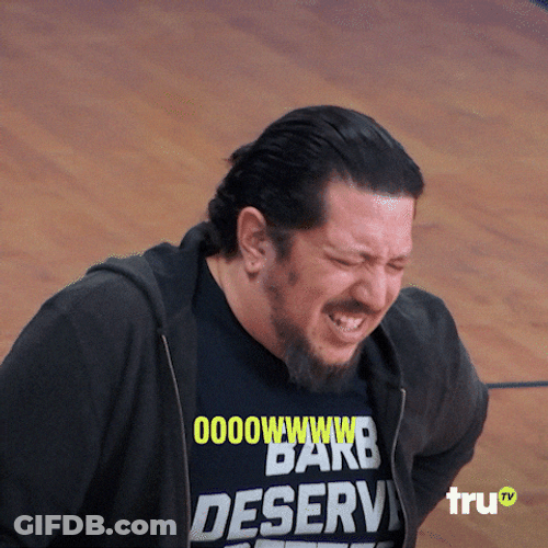Sal Vulcano I Need A Backiotomy GIF