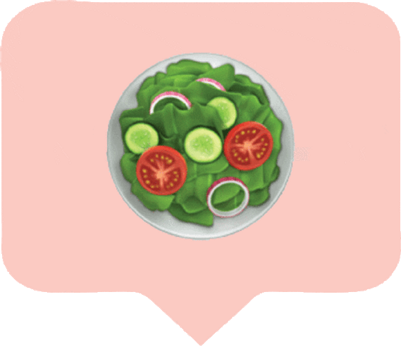 Salad Love Food Art GIF
