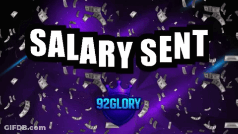 Salary Sent 92 Glory Poster GIF