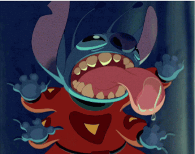 Saliba Saliva Stitch GIF