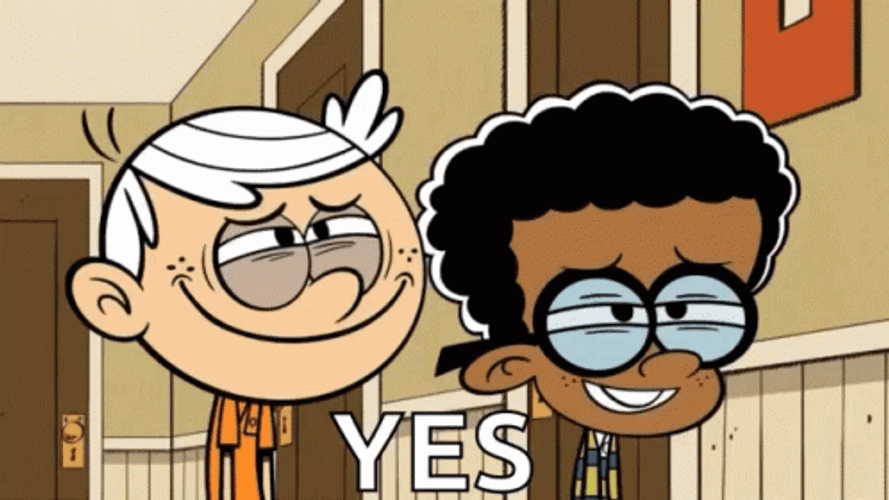 Saliba Yes Saliva Lincoln And Clyde Loud House GIF
