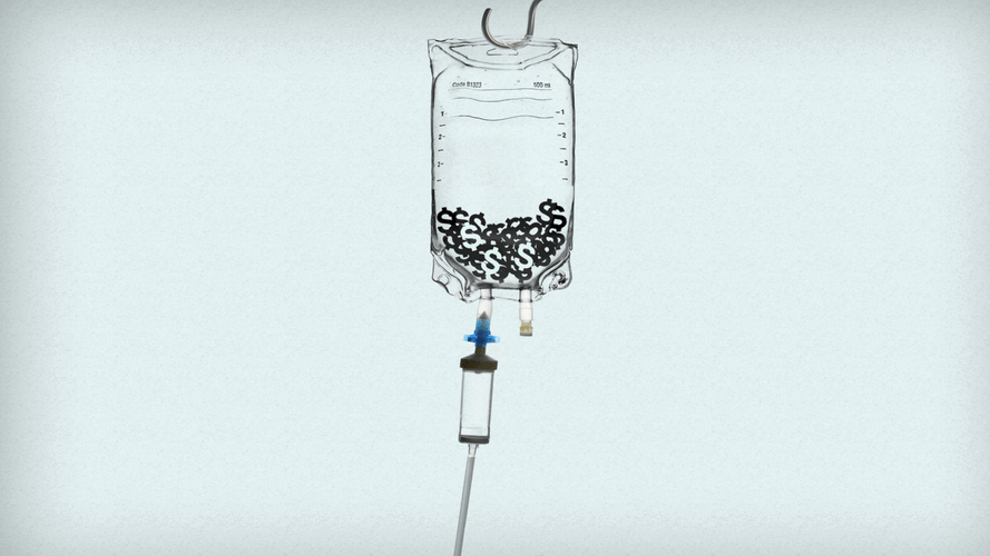Saline Solution Iv Bag Drip GIF