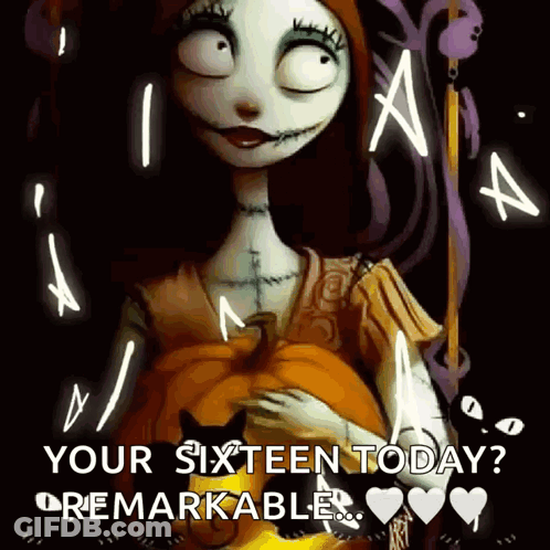 Sally From The Nightmare Before Christmas GIF