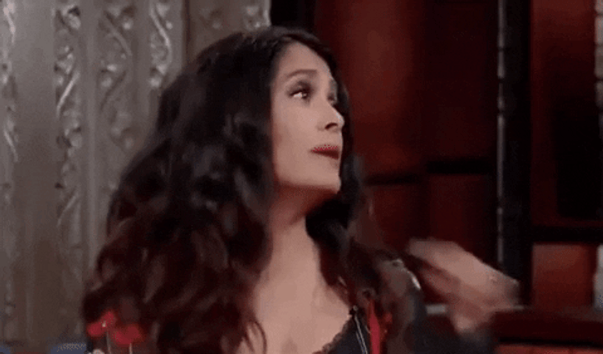 Salma Hayek Not Me GIF