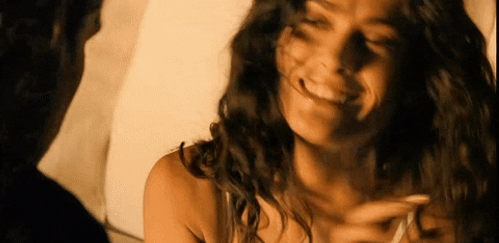 Salma Hayek Sweet Smile GIF