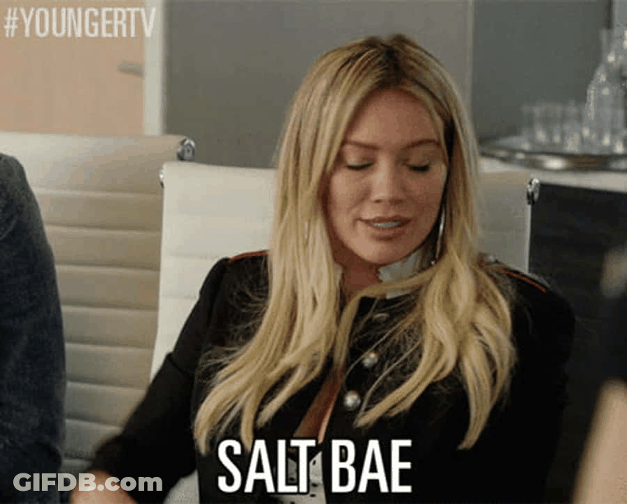 Salt Bae Kelsey Peters GIF