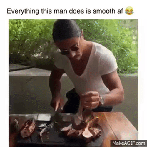 Salt Bae Smooth Af GIF