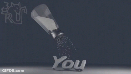 Salt Shaker Pouring Salt Into You GIF