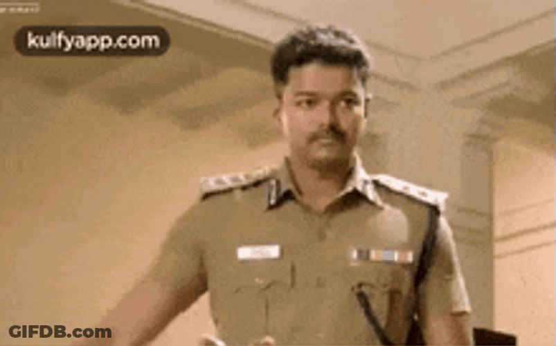 Salute Police Duty Calls Ready GIF