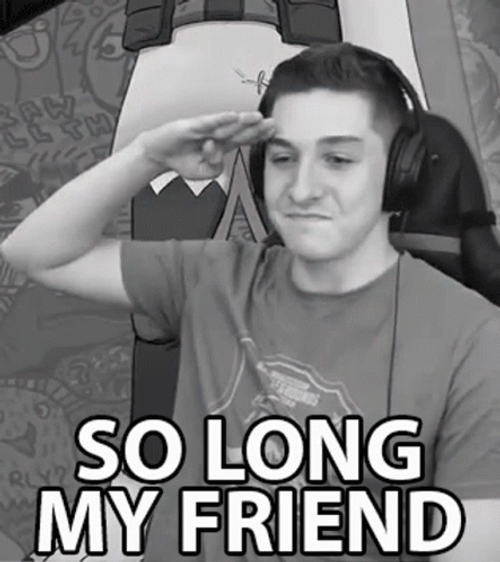 Salute So Long Farewell My Friend GIF