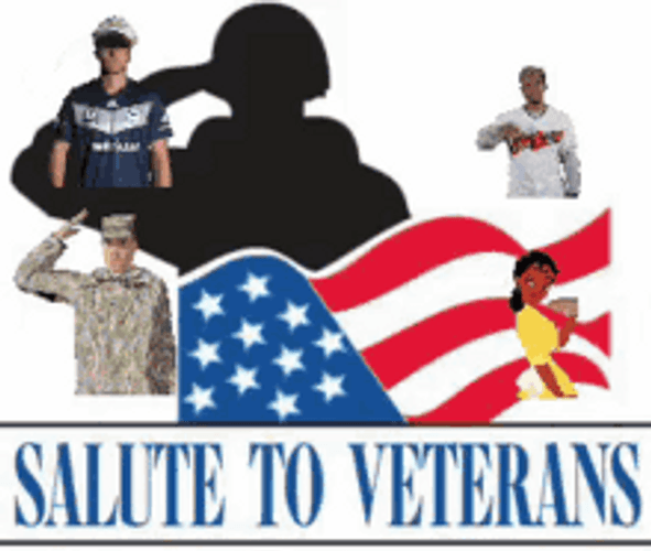 Salute To Veterans Happy Veterans Day GIF