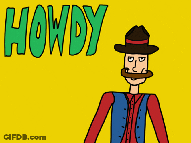 Salute Uncle Howdy GIF