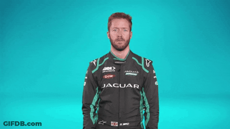 Sam Bird Jaguar Team GIF