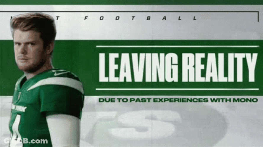 Sam Darnold Leaving Reality Nod GIF