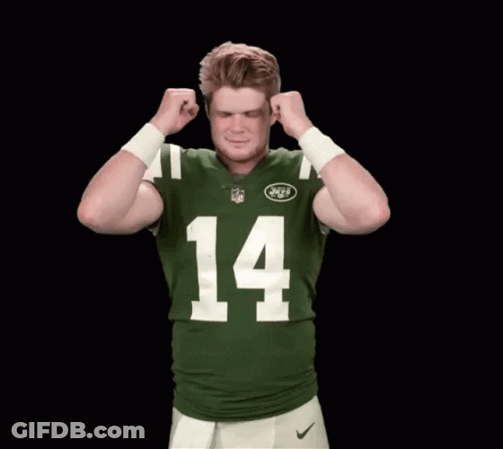 Sam Darnold Mind Blown Motion GIF
