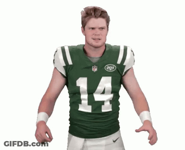Sam Darnold Panic Motion GIF